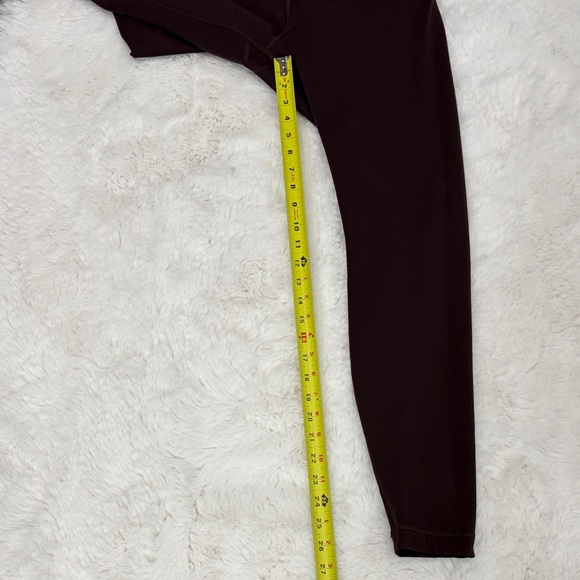 Lululemon Dark Brown High-Waisted Leggings,Size 12. - Picture 8 of 17